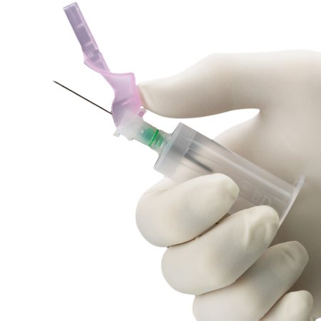 Needle Multiple Sample BD Vacutainer® Eclipse™ Blood Collection Needle 22 Gauge 1-1/4 Inch Needle Length Safety Needle Without Tubing Sterile (48/BX 10BX/CS) by BD  ID 368608